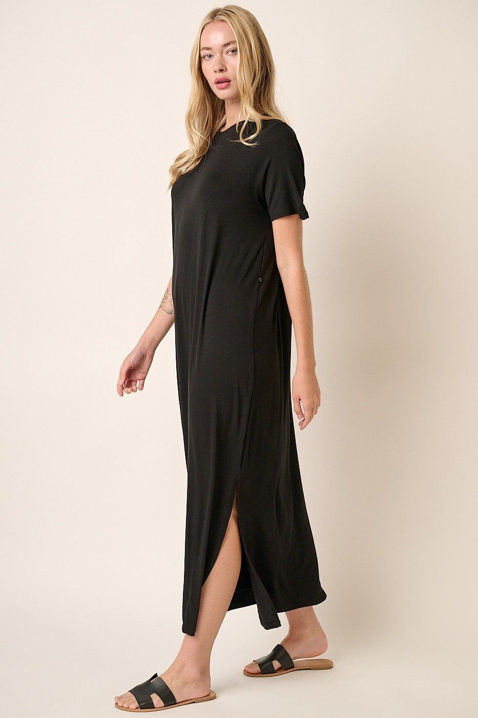 Black Two-Way Maxi Dress sold by Pinkblush product image thumbnail 3