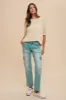 Beige Knit Short Sleeve Top sold by Pinkblush