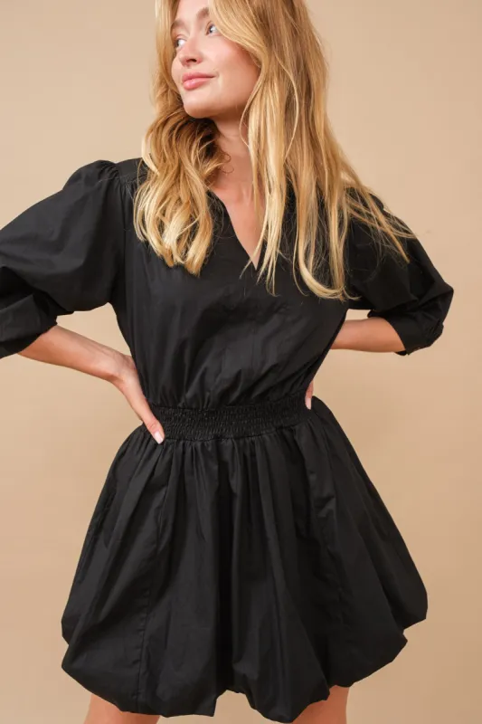 Black Bubble Dress sold by Pinkblush