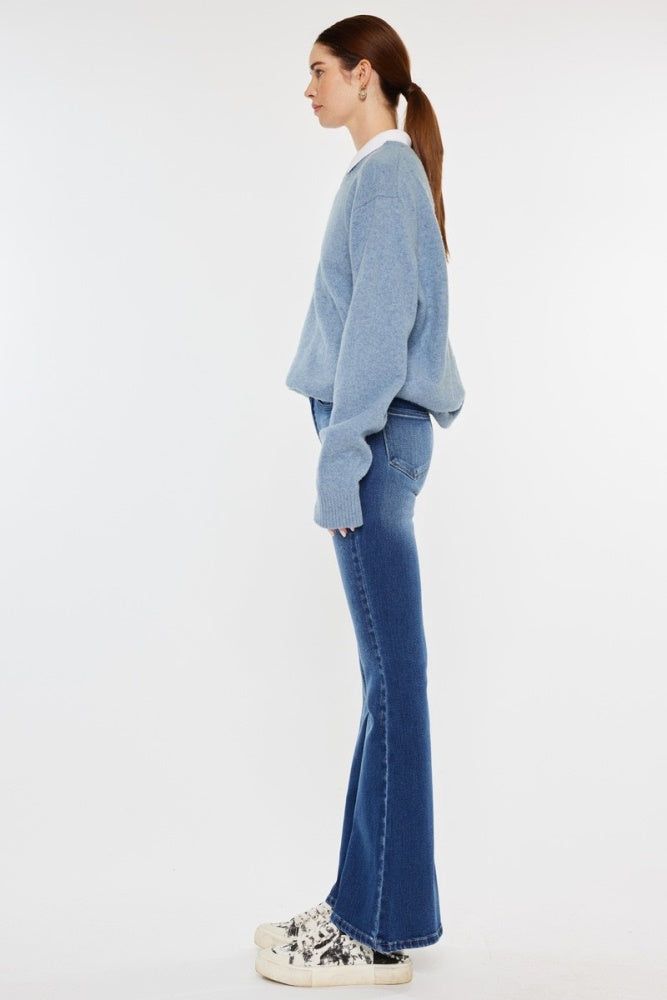 Medium High Rise Skinny Flare Jean sold by Pinkblush product image thumbnail 2