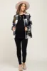 Black Plaid Knit Maternity Shirt Jacket sold by Pinkblush