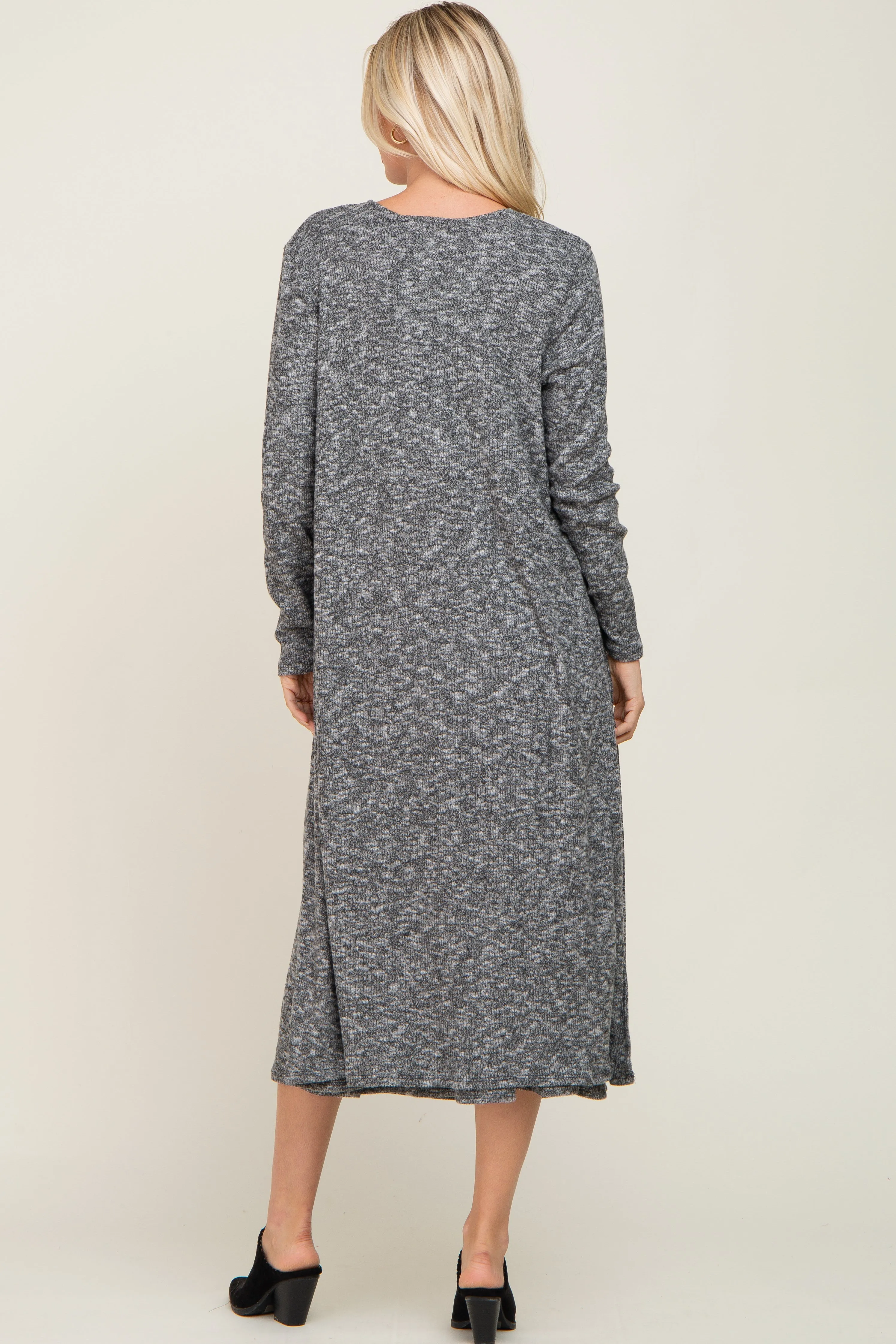 Charcoal 3-Piece Skirt and Cardigan Set sold by Pinkblush product image thumbnail 3