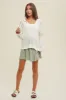 Cream Open Knit Hooded Sweater sold by Pinkblush