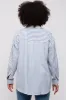 Blue Striped Button Up Long Sleeve Top sold by Pinkblush