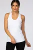 White Solid Active Racerback Maternity Tank Top sold by Pinkblush