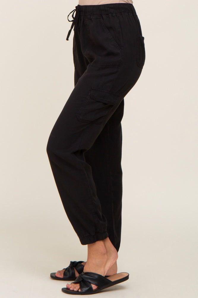 Black Jogger Pants sold by Pinkblush product image thumbnail 3