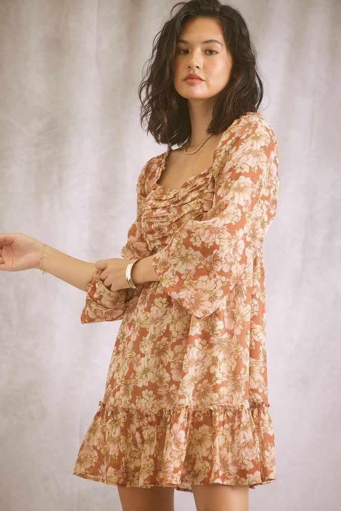 Mauve Printed Dress sold by Pinkblush product image thumbnail 2