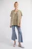 Faded Sage Mineral Washed Loose Fit Shirt sold by Pinkblush