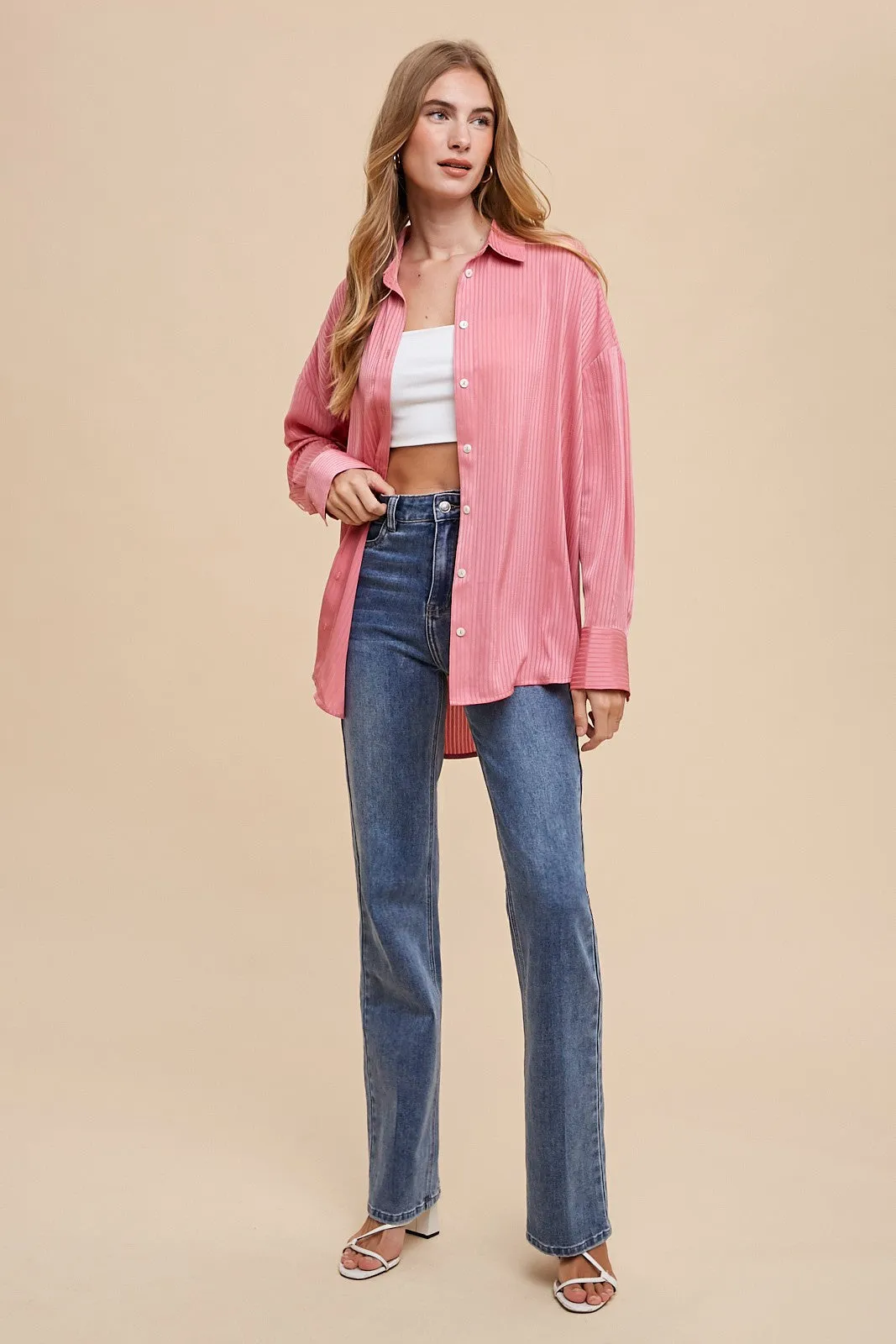 Medium Washed Stretch High Jeans sold by Pinkblush product image thumbnail 2