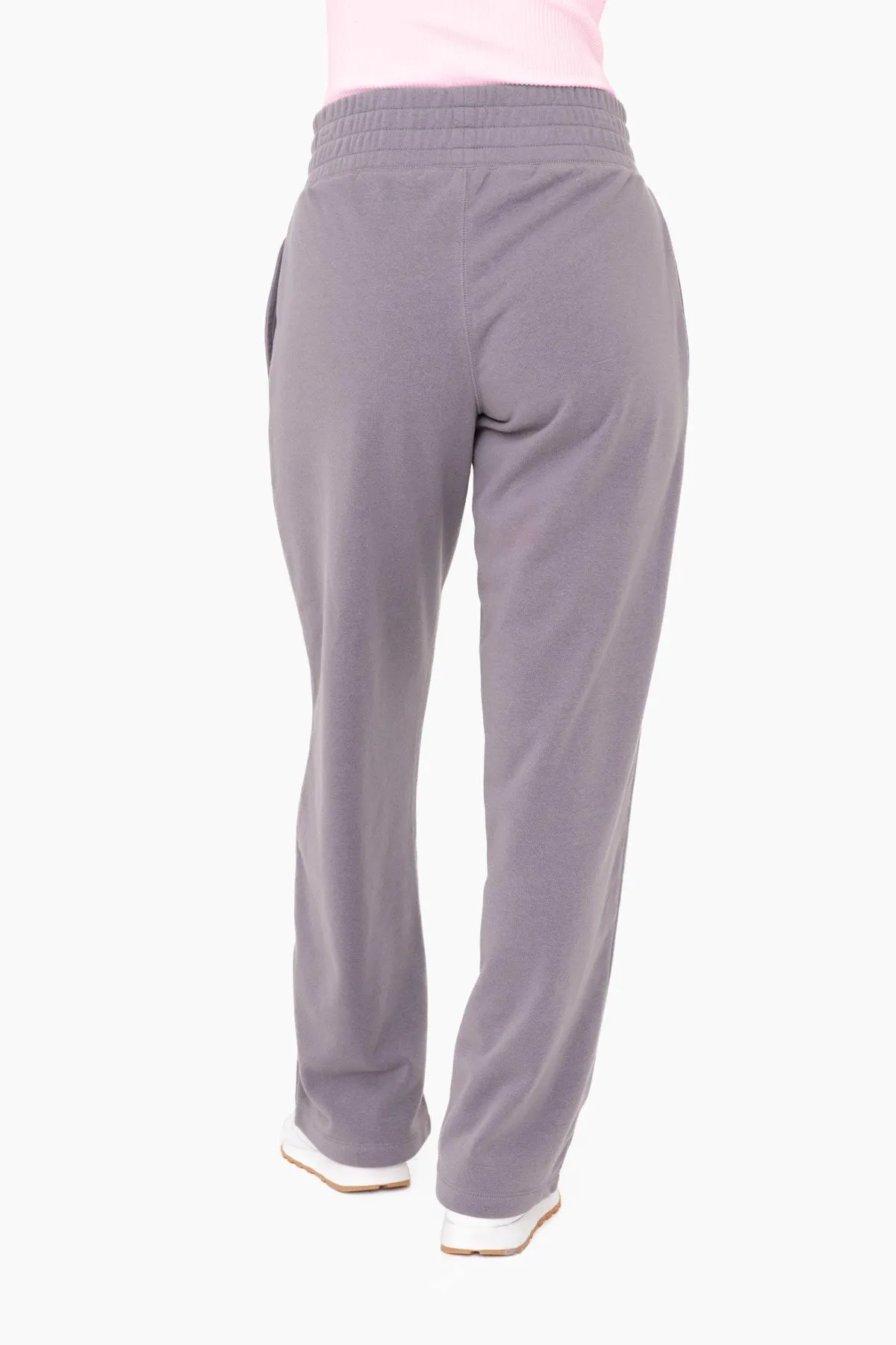Gray Fleece Lined Lounge Pants sold by Pinkblush product image thumbnail 4