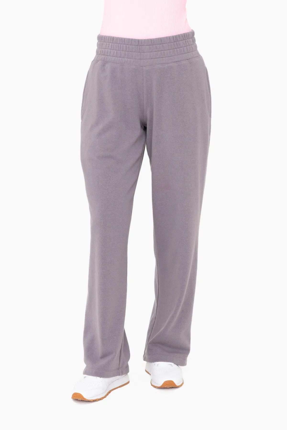 Gray Fleece Lined Lounge Pants sold by Pinkblush product image thumbnail 2