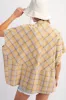 Mustard Mineral Washed Loose Fit Shirt sold by Pinkblush