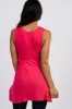 Coral Sleeveless Draped Front Nursing Top sold by Pinkblush