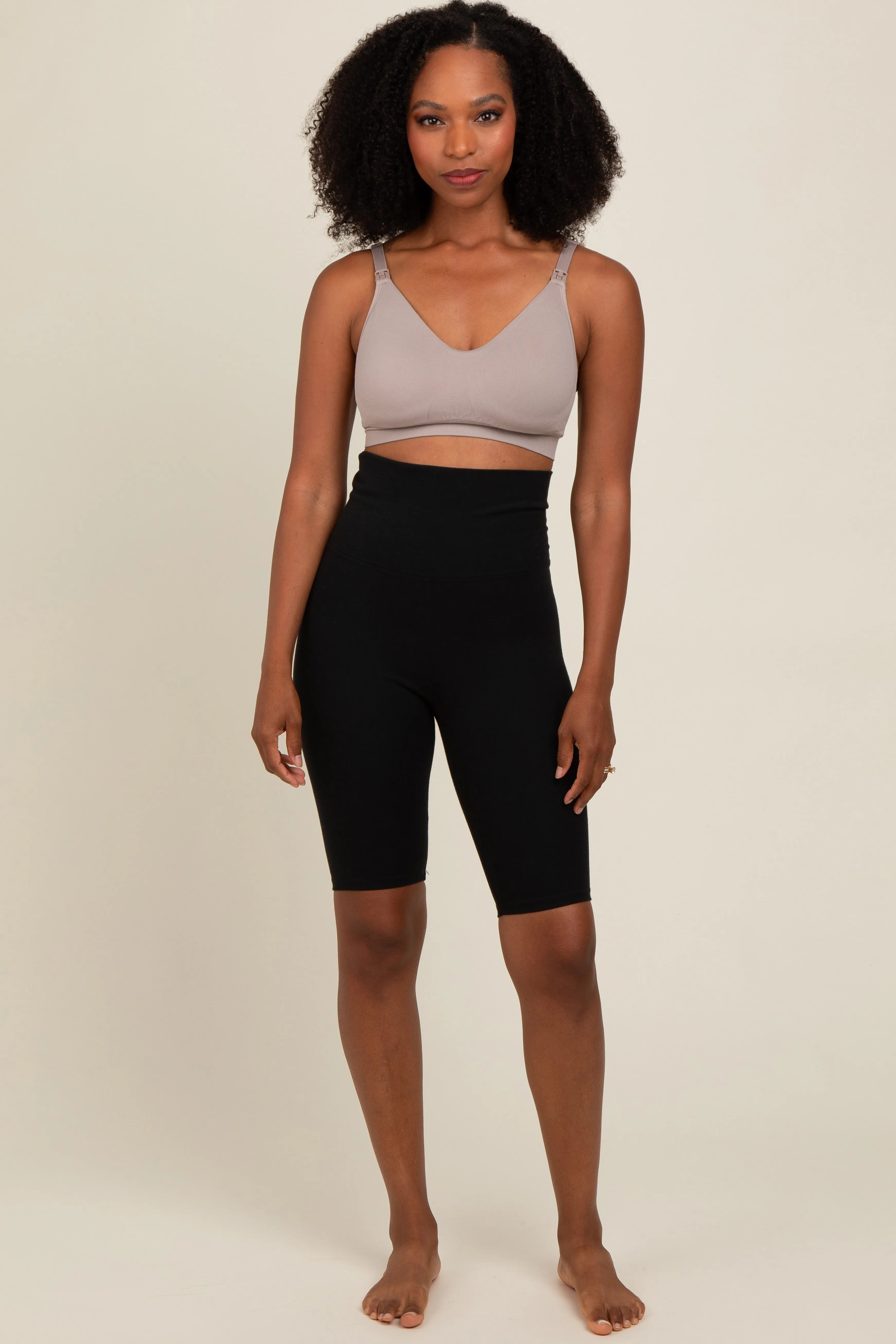 Sand Bravado Scoop Neck Maternity & Nursing Bra sold by Pinkblush