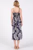 Navy Floral Front Twist Midi Dress sold by Pinkblush
