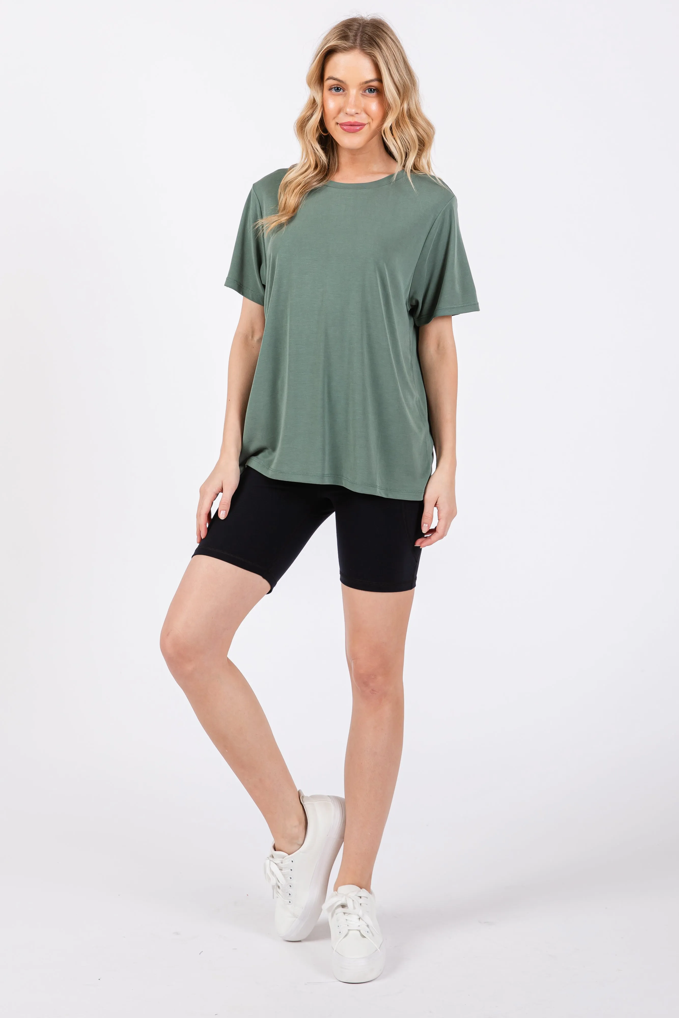 Green Dolman Sleeve Top sold by Pinkblush product image thumbnail 4