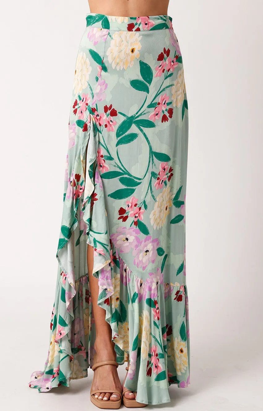 Sage Lilac Maxi Skirt sold by Pinkblush product image thumbnail 2