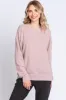 Light Pink Long Sleeve Maternity Top sold by Pinkblush