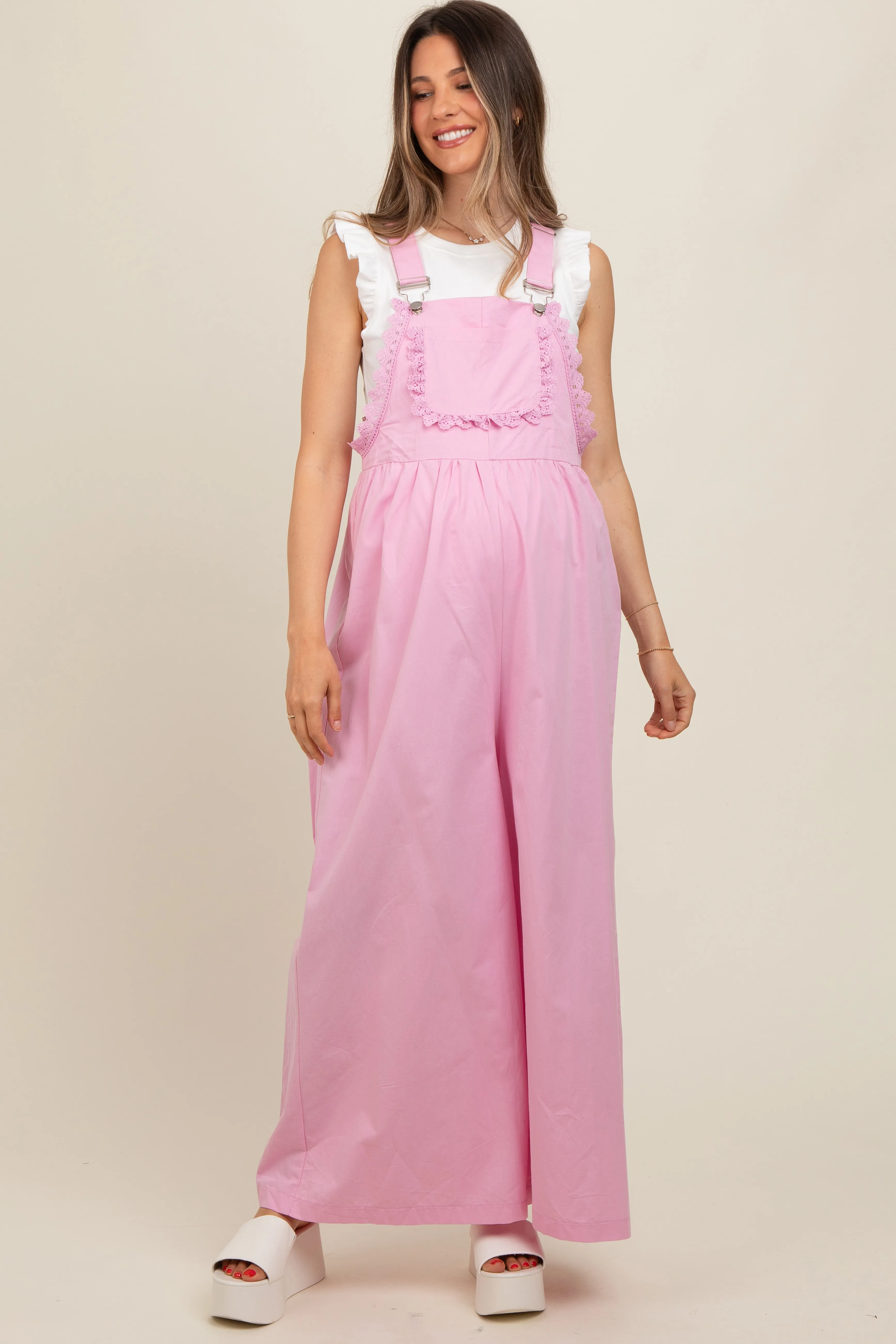 Olive Colorblock Bubble Sleeve Maternity Pullover sold by Pinkblush product image thumbnail 3