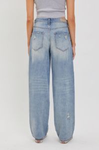 Denim Low Waisted 90'S Baggy Jean sold by Pinkblush
