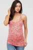 Fuchsia Animal Print Racerback Maternity Tank Top sold by Pinkblush