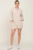 Cream Button Down Sweater Romper sold by Pinkblush