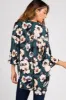 PinkBlush Green Floral Chiffon Cover Up sold by Pinkblush