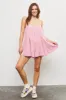 Pink Button Front Romper sold by Pinkblush