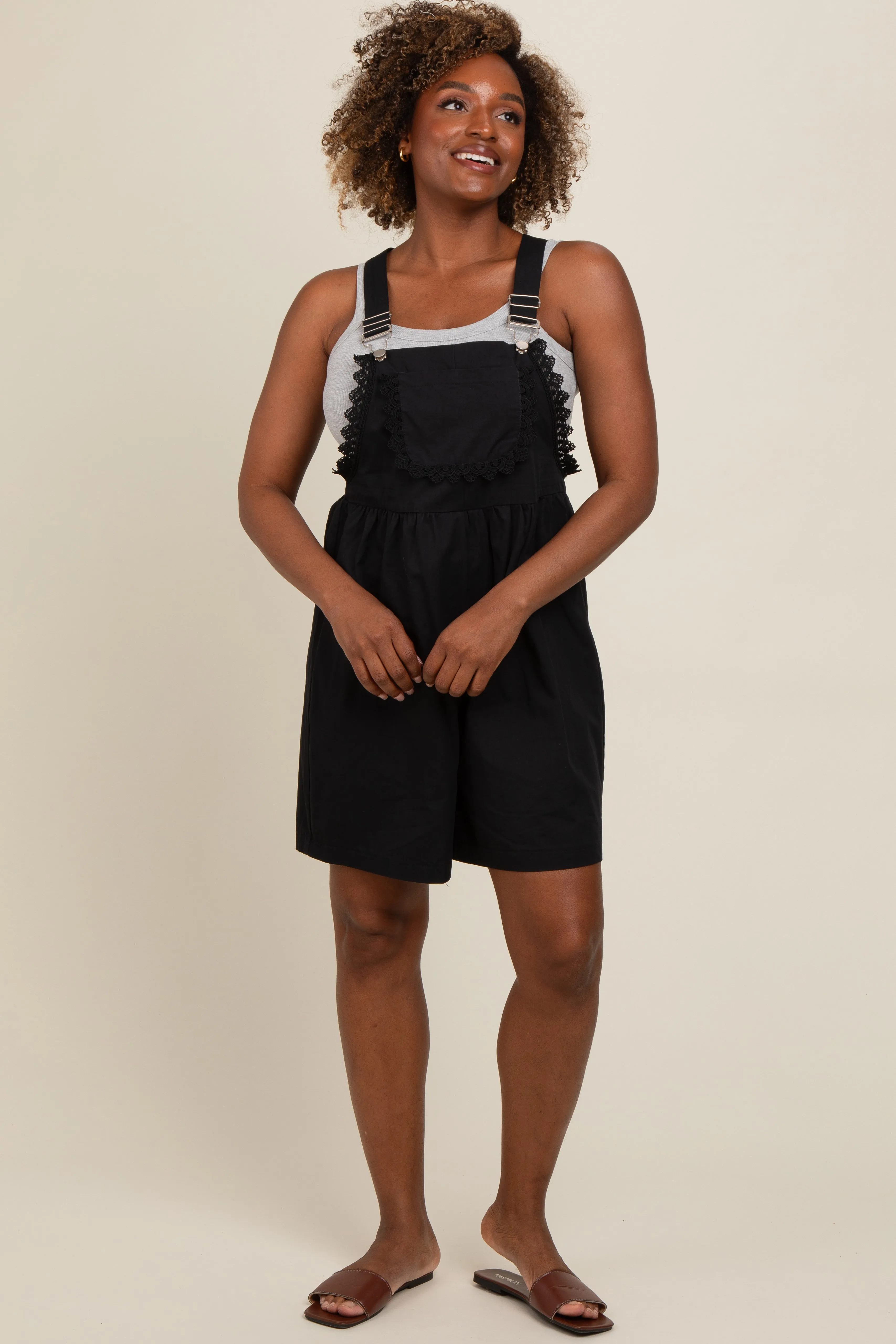 Black Overalls sold by Pinkblush product image thumbnail 2