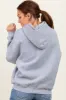 Heather Grey Fleece Oversized Pullover Hoodie sold by Pinkblush