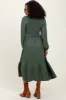 Forest Green Contrast Sweater Top Maxi Dress sold by Pinkblush