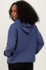 Blue Basic Hoodie Sweatshirt sold by Pinkblush