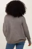 Grey Turtleneck Sweater sold by Pinkblush