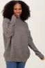 Grey Turtleneck Sweater sold by Pinkblush