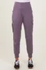 Violet Cargo Pocket Jogger Pants sold by Pinkblush
