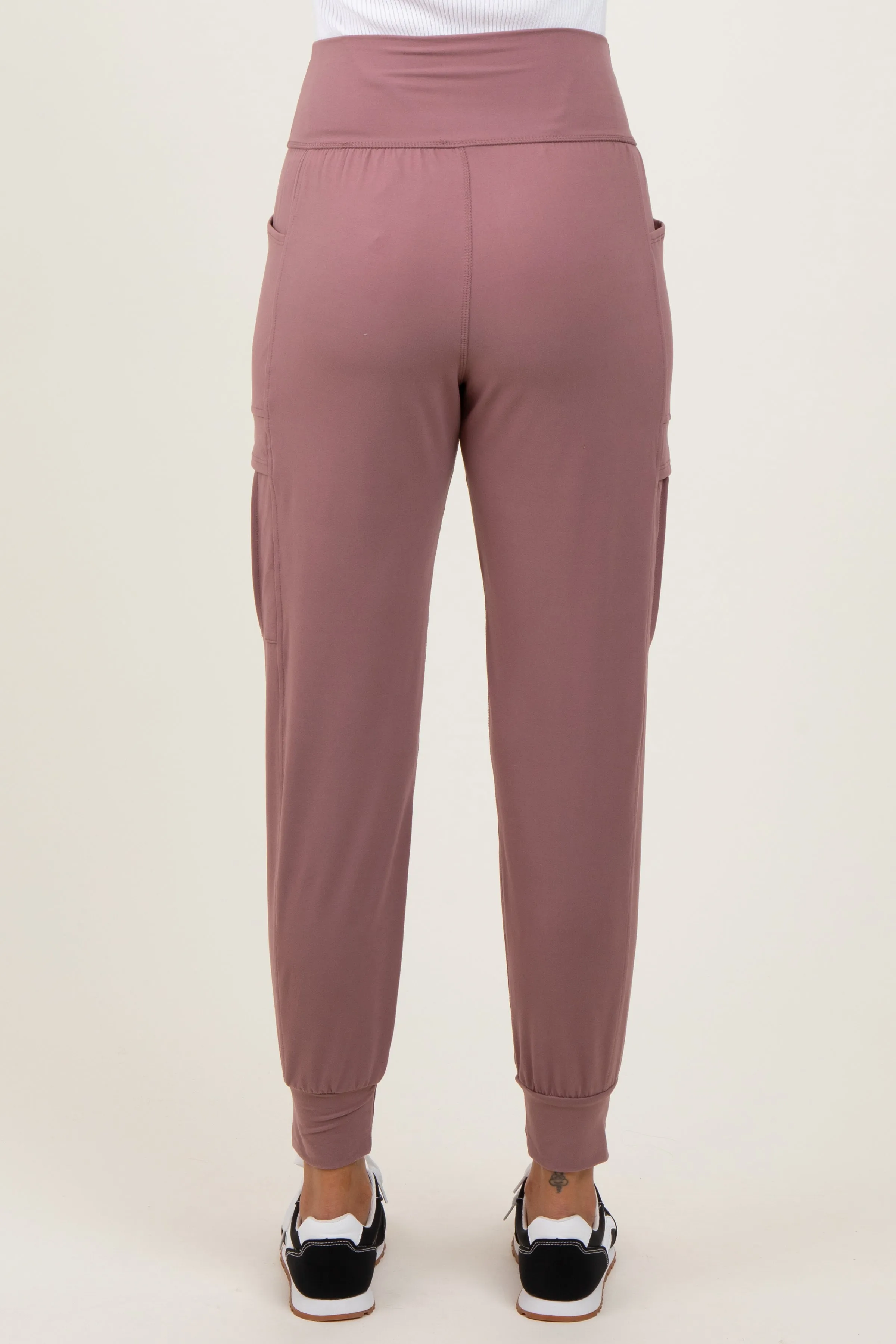 Mauve Cargo Pocket Jogger sold by Pinkblush product image thumbnail 5