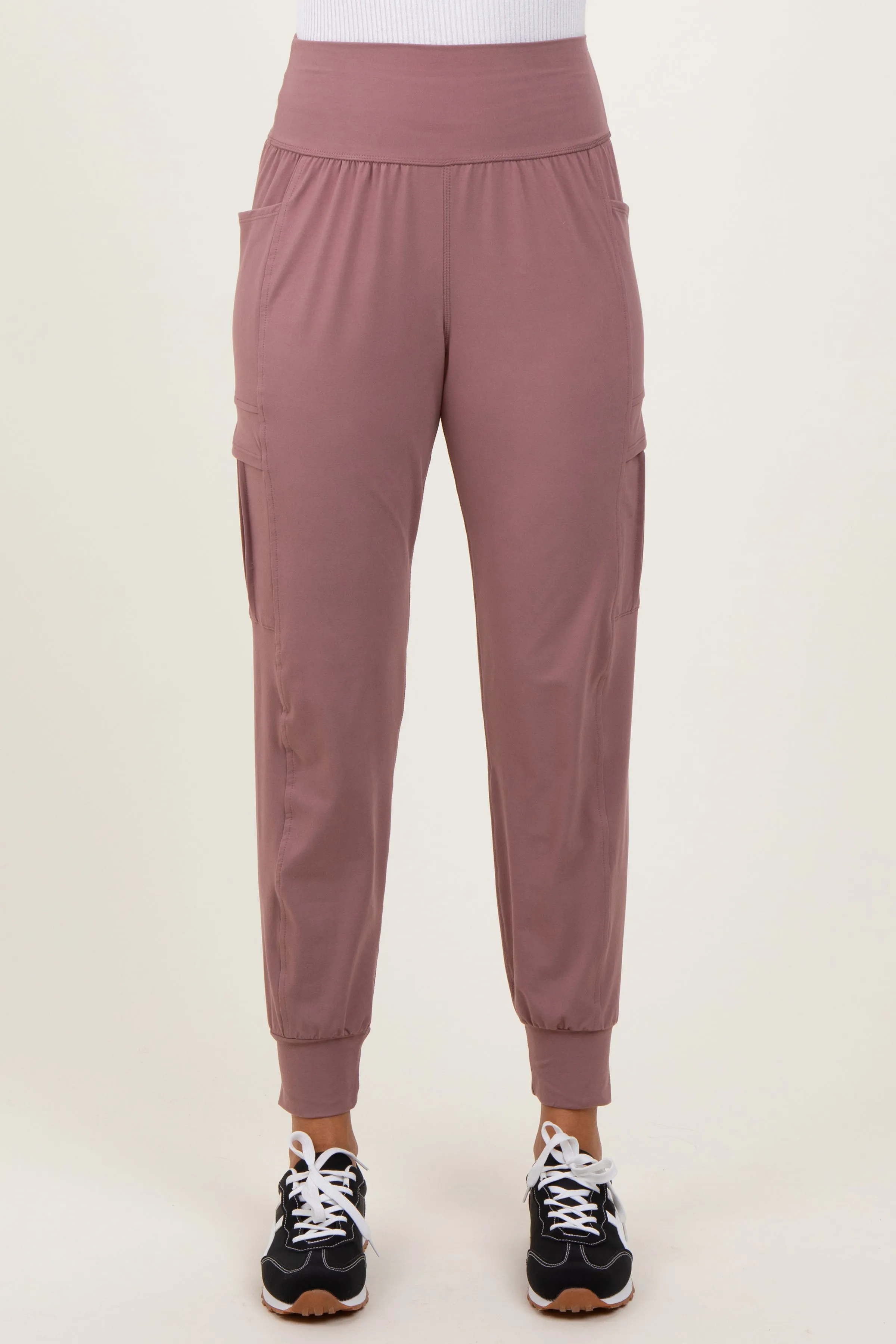 Mauve Cargo Pocket Jogger sold by Pinkblush product image thumbnail 3