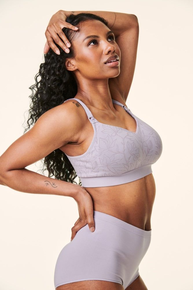 Bravado Grey Intrigue Balconette Nursing Bra sold by Pinkblush product image thumbnail 3