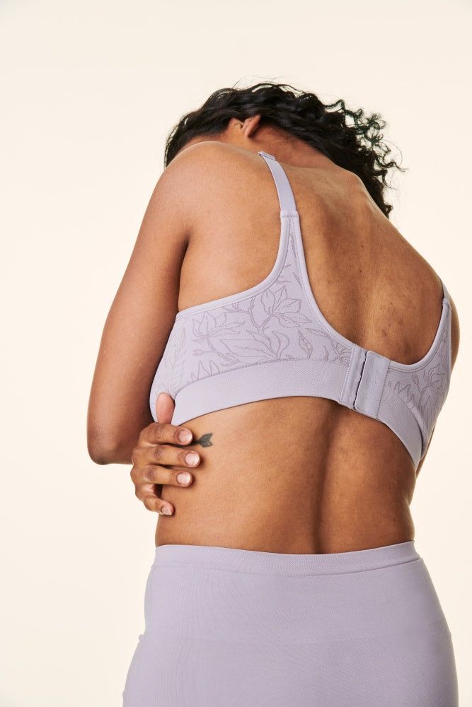 Bravado Grey Intrigue Balconette Nursing Bra sold by Pinkblush product image thumbnail 4