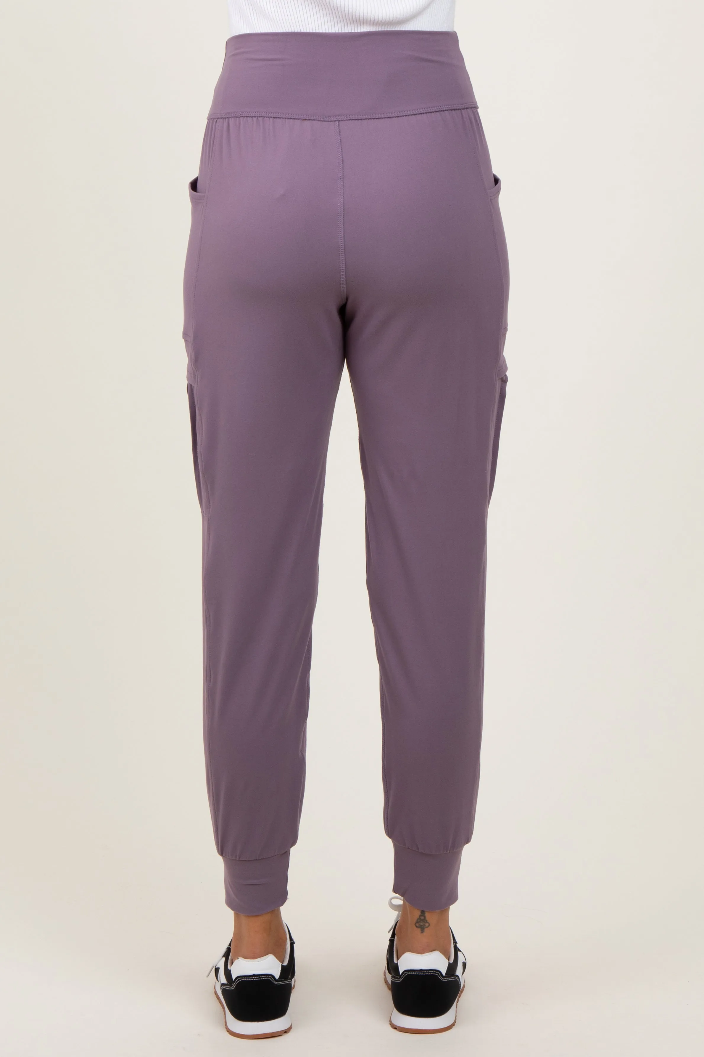 Violet Cargo Pocket Jogger Pants sold by Pinkblush product image thumbnail 5