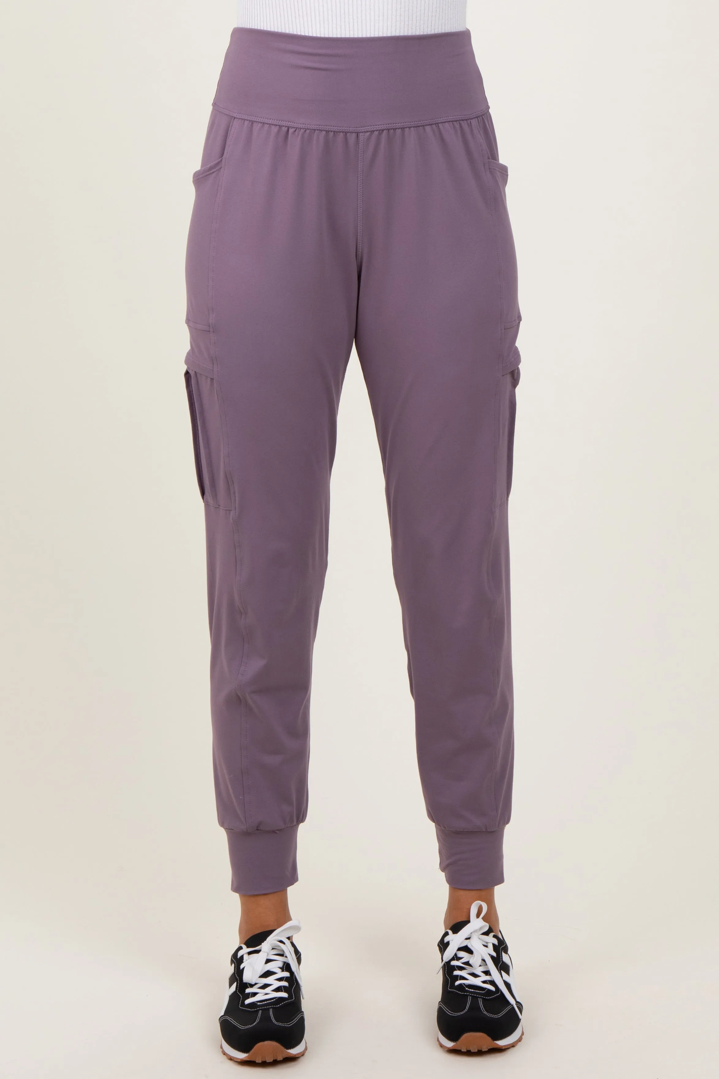 Violet Cargo Pocket Jogger Pants sold by Pinkblush product image thumbnail 3