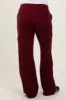 Burgundy Cargo Pocket Straight Leg Maternity Sweatpants sold by Pinkblush