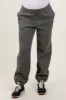 Olive Drawstring Relaxed Fit Maternity Sweatpants sold by Pinkblush