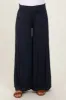 Charcoal Wide Smock Waist Maternity Pants sold by Pinkblush