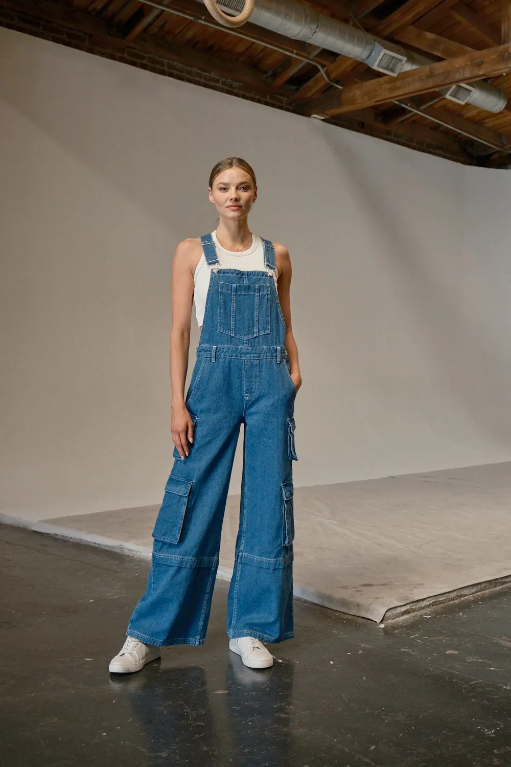 Denim Overall sold by Pinkblush