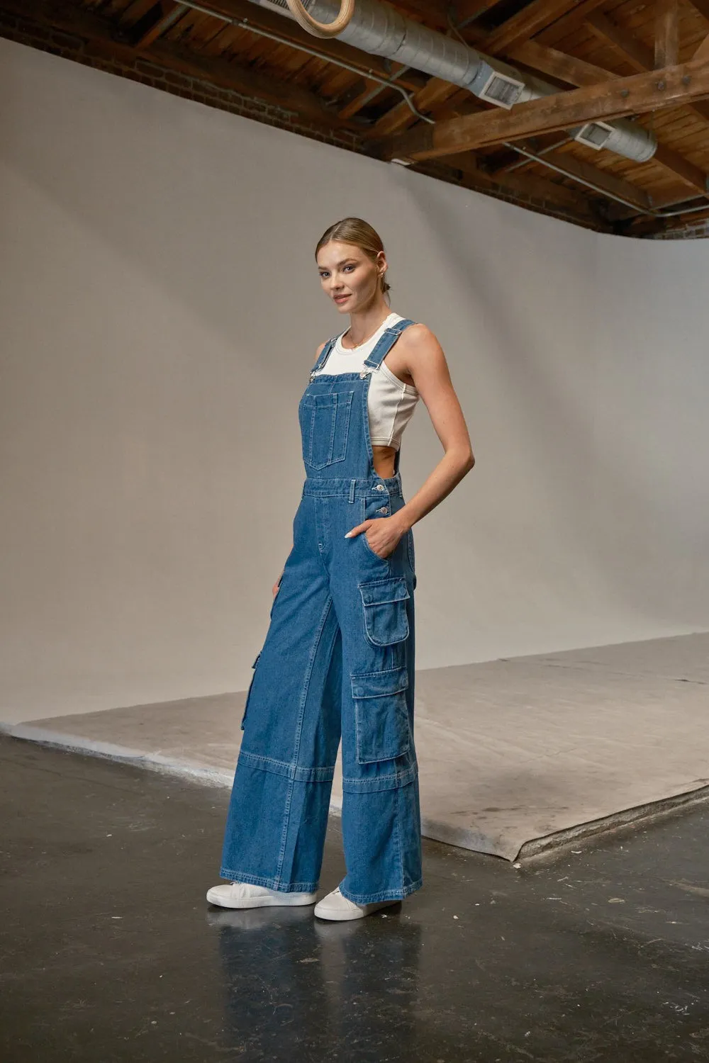 Denim Overall sold by Pinkblush product image thumbnail 2