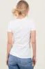 Cream Basic Crew Neck Tee sold by Pinkblush