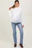 Blue Vintage Wash Maternity Bootcut Jeans sold by Pinkblush