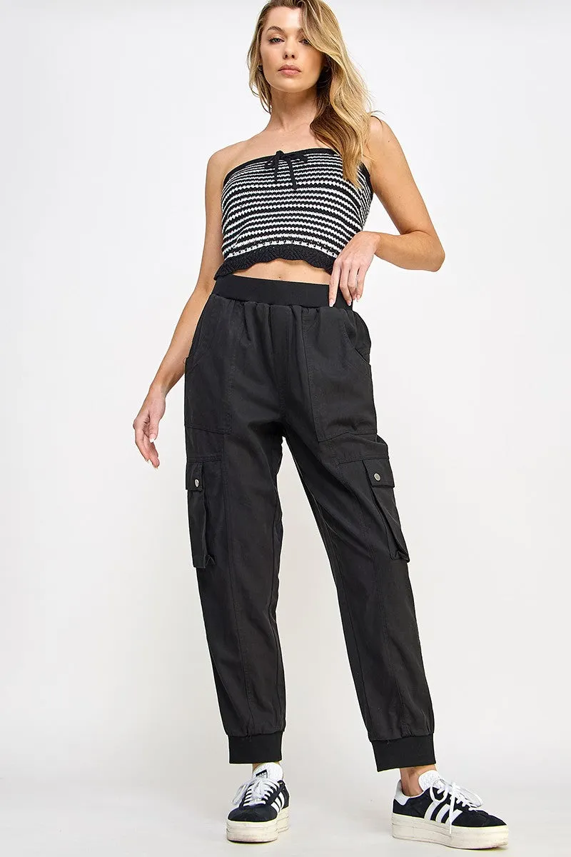 White Black Tube Top sold by Pinkblush product image thumbnail 4