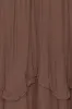 Mocha  Ruffle Tiered Midi Skirt sold by Pinkblush